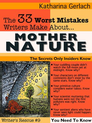 cover image of The 33 Worst Mistakes Writers Make About Mother Nature